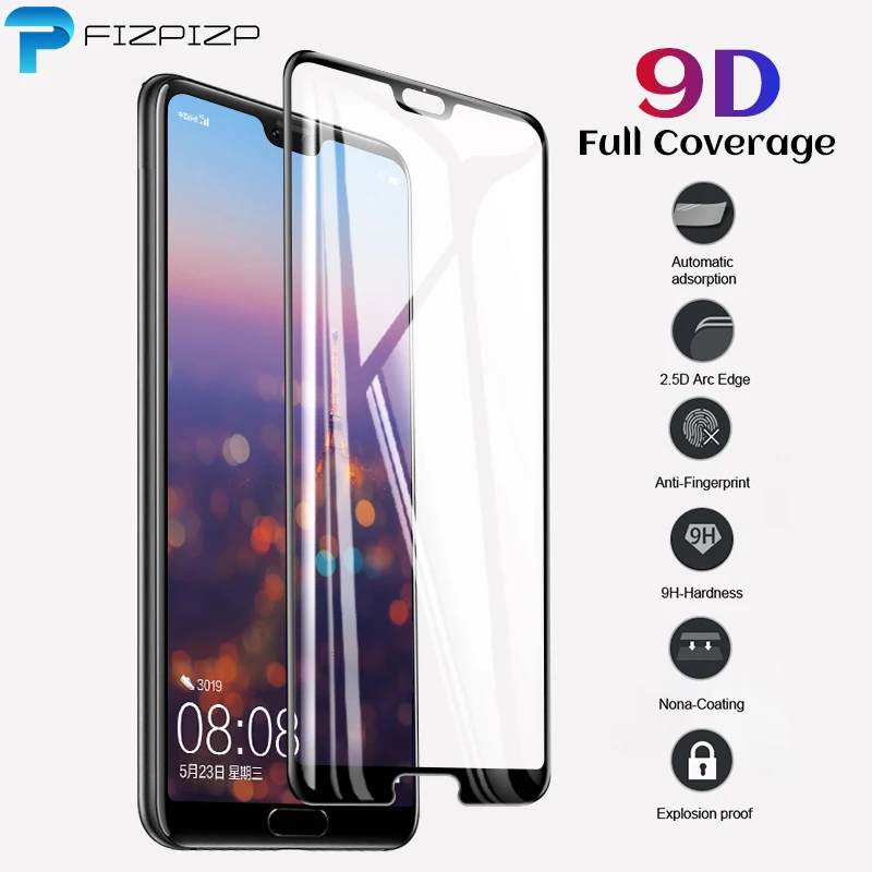 Закаленное стекло 9D с полным покрытием для Huawei Honor 20 Pro 10i 10 Lite 8A 8X 8C 8S 9X глобальная