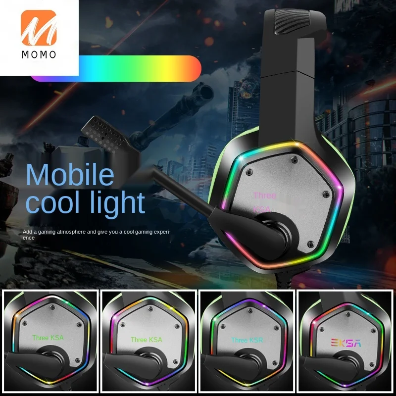 

TYEKSA Gaming Headset with Microphone Chicken 7.1 Interface Computer Wired Headphones