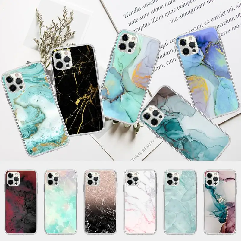 

Vintage Marble Phone Case for iPhone 13 12 mini 11 pro Xs max Xr X 8 7 6 6s Plus 5s cover