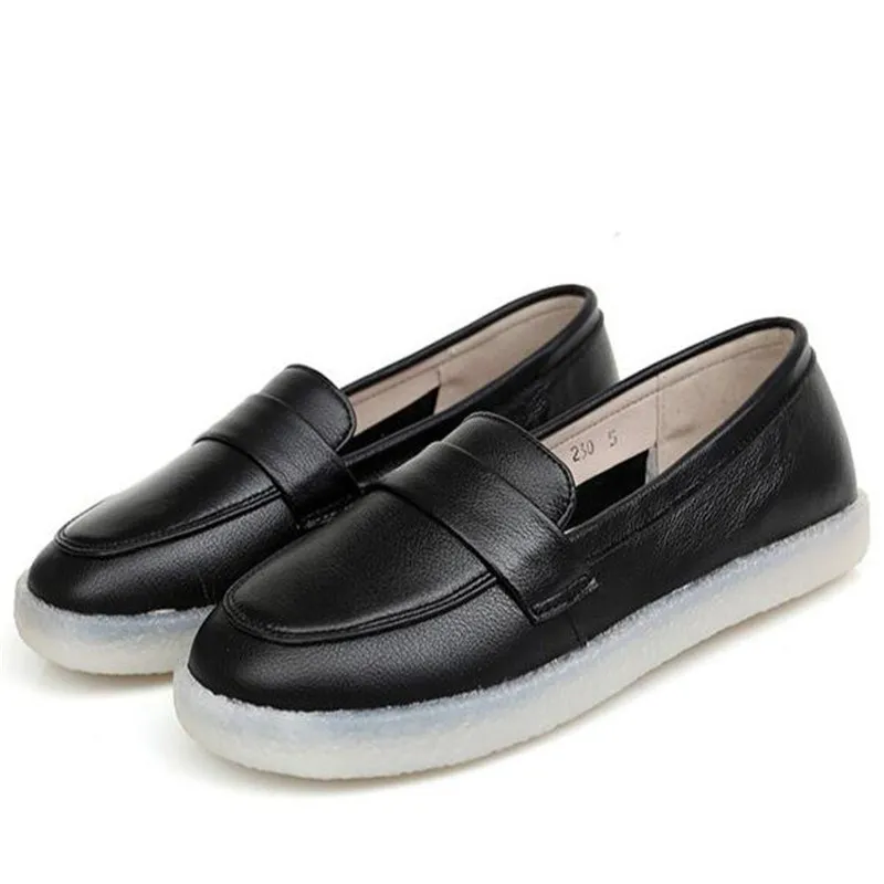 Женские весенние туфли на мягкой нескользящей подошве модные повседневные