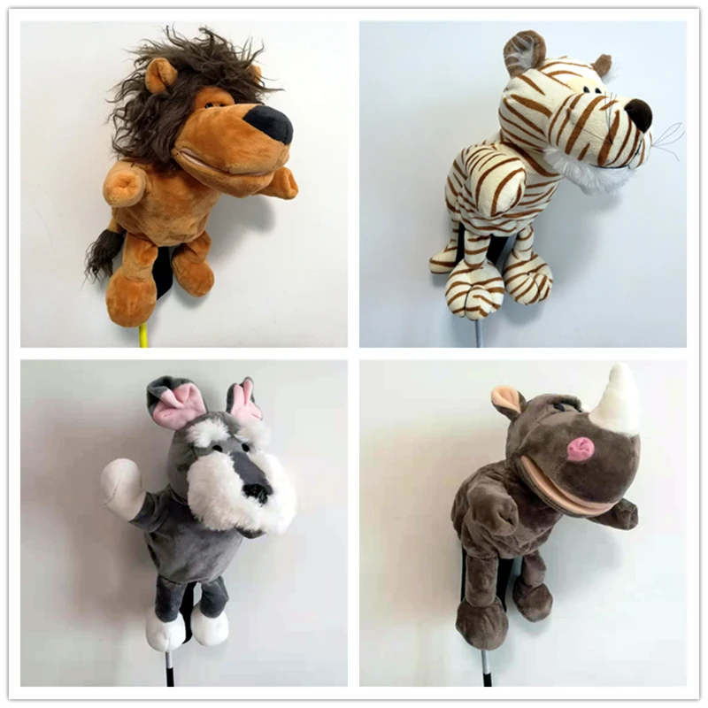 Плюшевая зверушка гольф водитель головной убор Милая 460cc деревянные покрытия