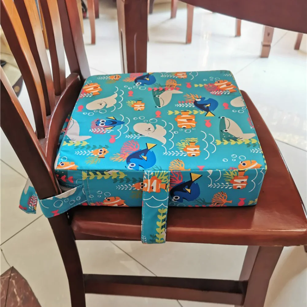 

Children Increased Chair Pad Soft Baby Children Dining Cushion Adjustable Removable Chair Booster Cushion Pram Chair Pad