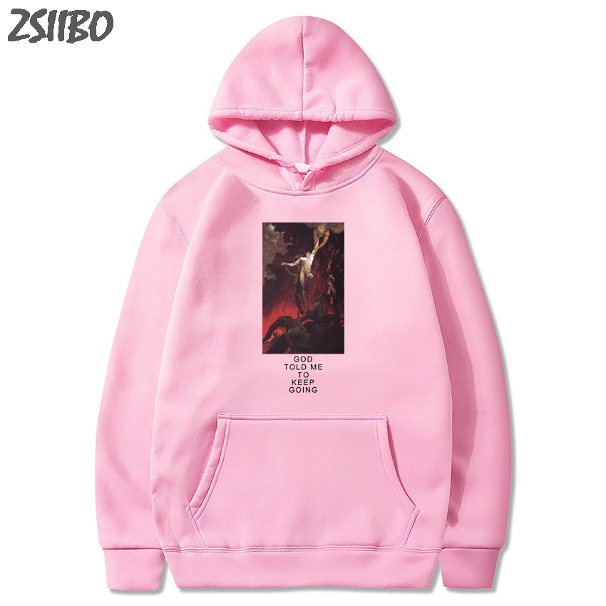 Толстовка мужская в стиле Харадзюку худи унисекс с принтом Ты выглядишь как