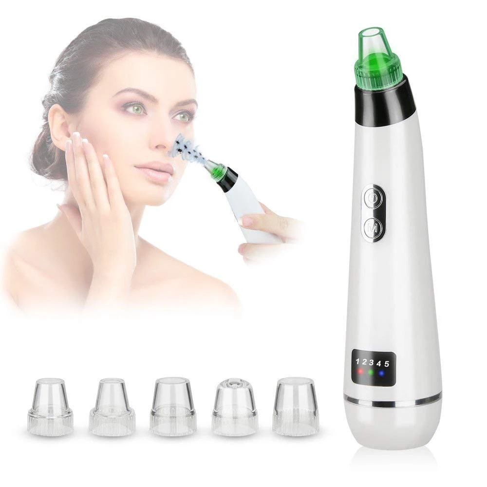 

Electric Acne Facial Blackhead Remover Black Point Facial care cleaning beauty wart remover Spot Pore facial beauty woman