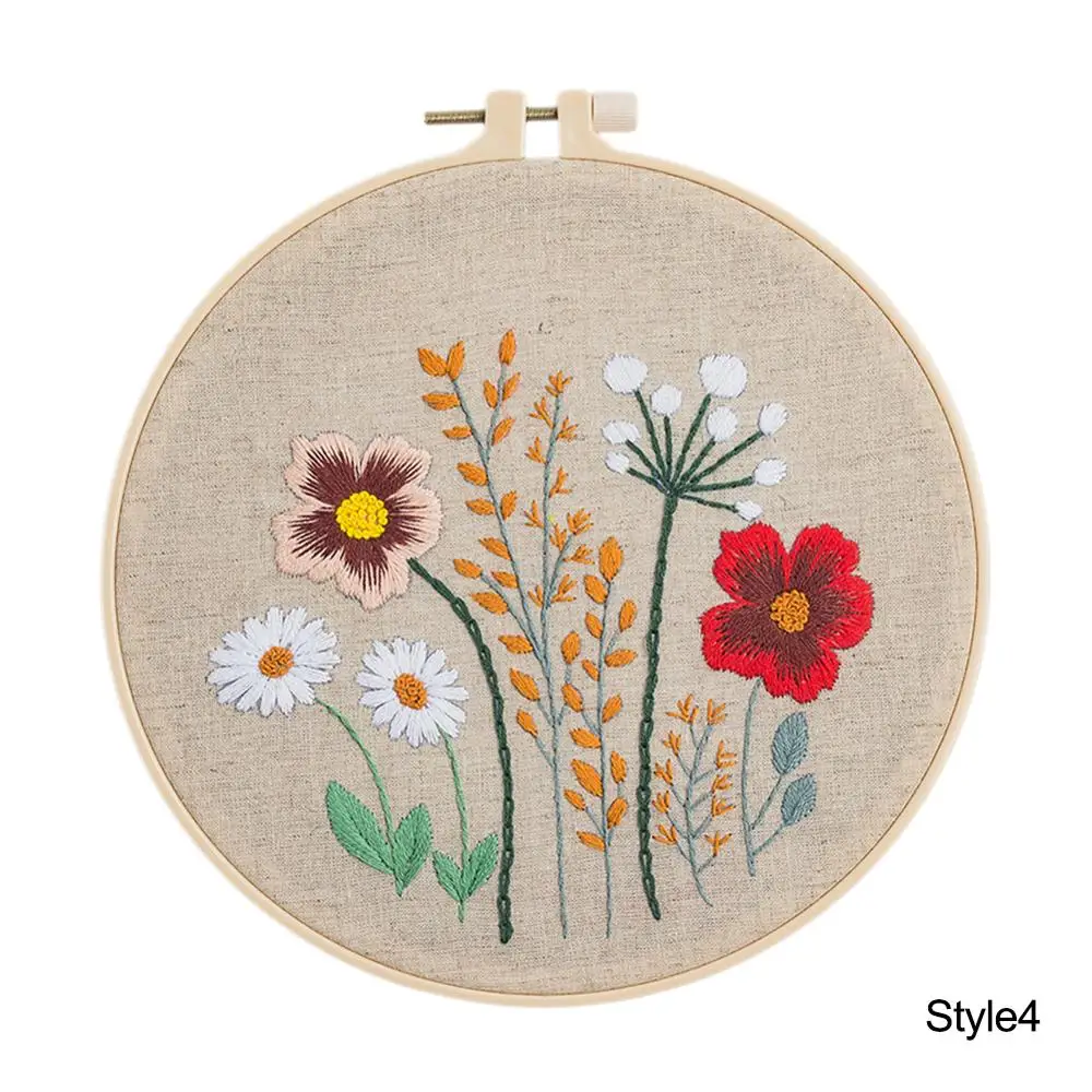 Набор для вышивания ручной работы своими руками с рисунком крестиком набор