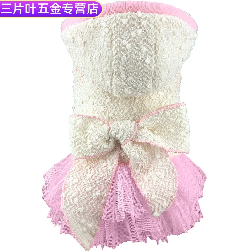 

Purple Cute Cat Dresses Wear Fashion Luxury Cat Winter Clothes Suit For Cold Weather Ropa Gato Invierno Animal Clothes OO50QZ