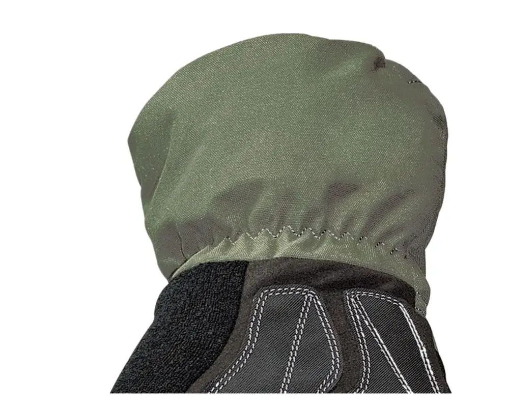 

100% Waterproof and Windproof,a heavy duty winter work glove (Army Green,Medium).
