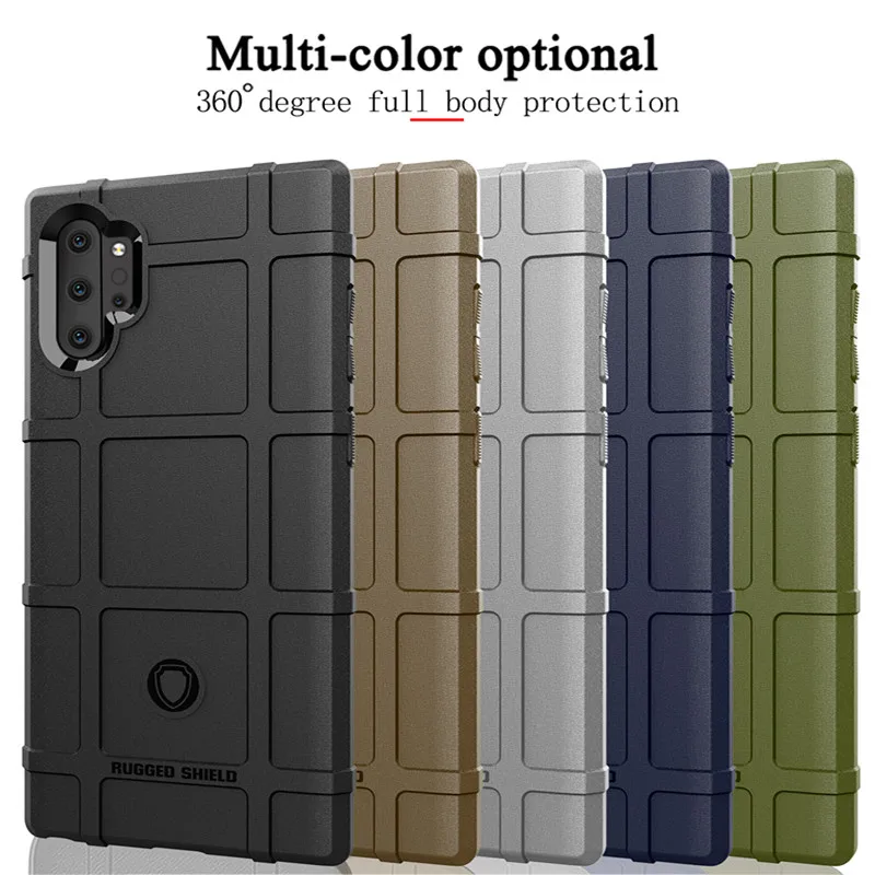 Усиленный армированный прочный Чехол тактический кейс для Samsung Galaxy S8 S9 S10 плюс
