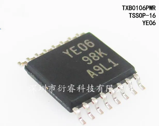 

New original TXB0106PWR TXB0106PW TXB0106 YE06 TSSOP16 5pcs/lot