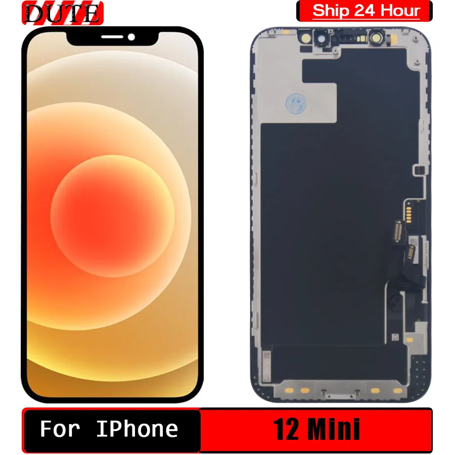 Pantalla LCD Original para iPhone 12 mini, montaje de digitalizador de Pantalla t&aacute;ctil, repuesto para Apple iPhone 12 mini LCD-0