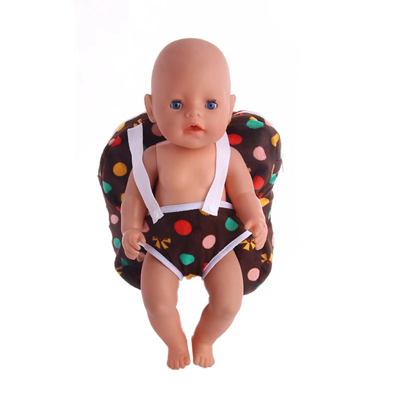 

Doll -- Bring Your Doll Backpack Baby Cute For American 18Inch &43Cm Girl Born America Fashion Accessories Cloth