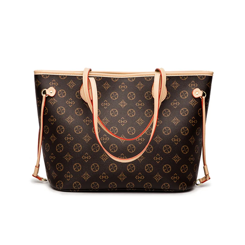 

2021 New Luxury Plaid Print Shopping Bag,one Shoulder Portable Women's Bag Europe and America New Luxury Large Capacity Handbags