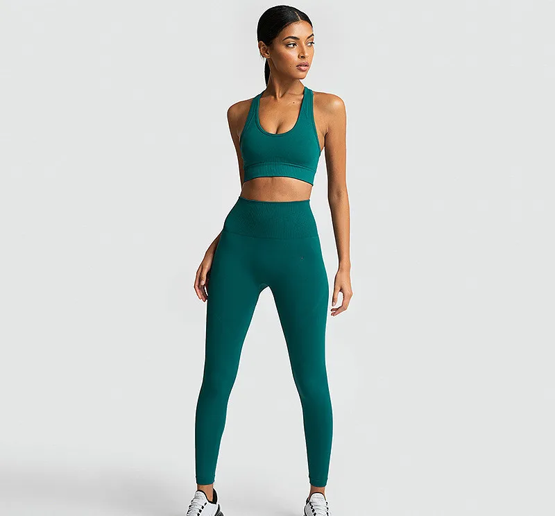 

Two-Piece Sports Suit Summer Sleeveless Vest Trousers Zipper Straps Umbilical Buttocks Fitness Women's 2-Piece Suit Leisure