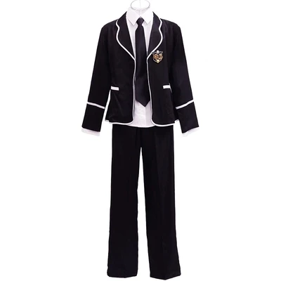 

Students long-sleeved school uniforms Japan and South Korea JK uniforms junior high school boys and girls students suit