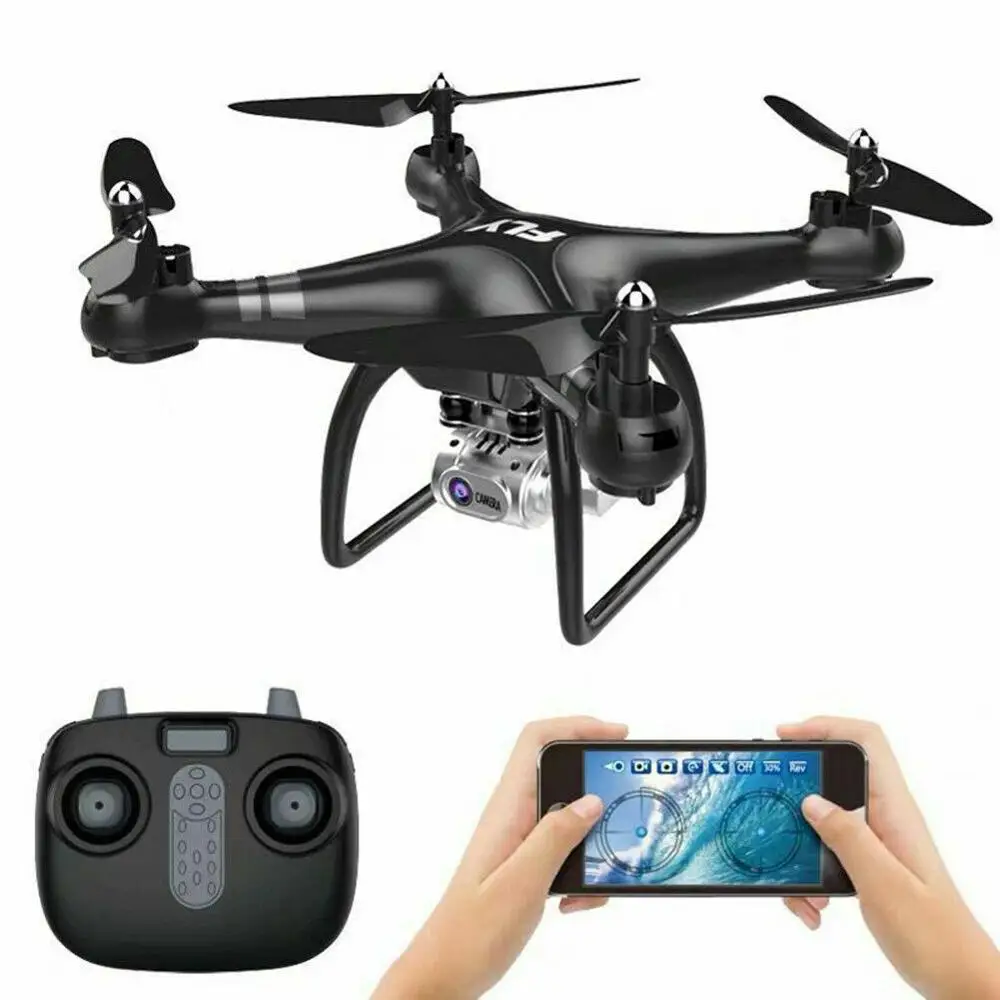 Сверхбольшой Дрон HD аэрофотосъемки WIFI FPV с широким углом RC самолет Дроны для