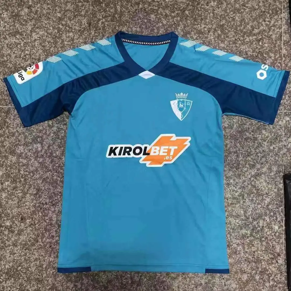Мужская футболка для Osasuna Camiseta de futbol 19/20, высокое качество, Maillot de foot Futbol Camisa, футболка для бега