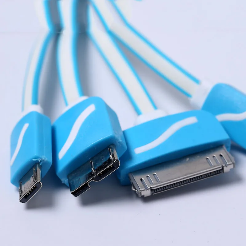 Выдвижной зарядный кабель 4 в 1 многофункциональные микро USB линии зарядки
