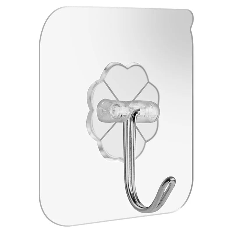 

Transparent Strong Suction Hooks for Home Kitchen and Bathroom Cup Sucker Hanger Key Holder Storage Hangers