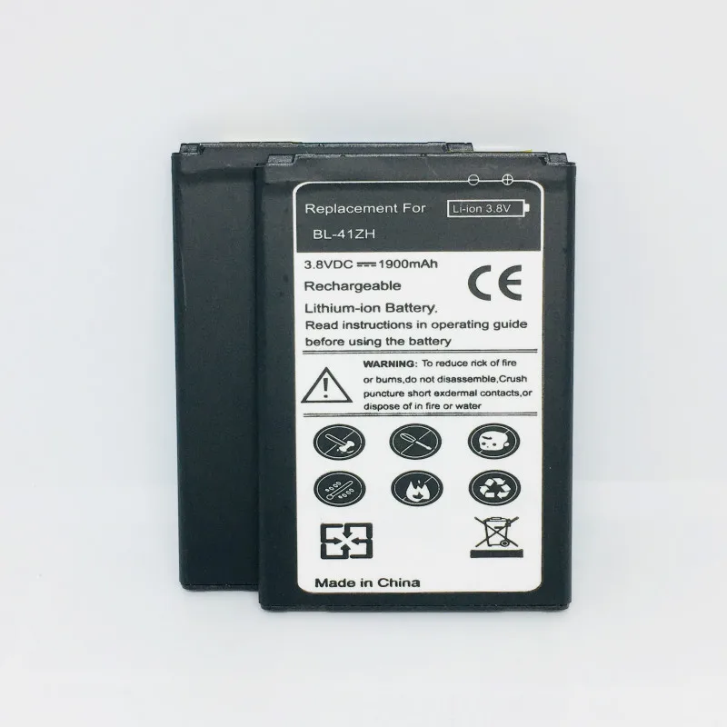 Аккумулятор высокого качества для LG Leon L50 C40 H345 MS345 D213N BL41ZH BL 41ZH 1900 мАч|Аккумуляторы