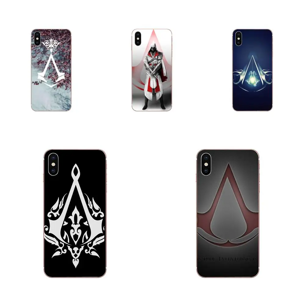 Assassins Creed Hero для samsung Galaxy Note 5 8 9 S3 S4 S5 S6 S7 S8 S9 S10 5G mini Edge Plus Lite TPU Прозрачный