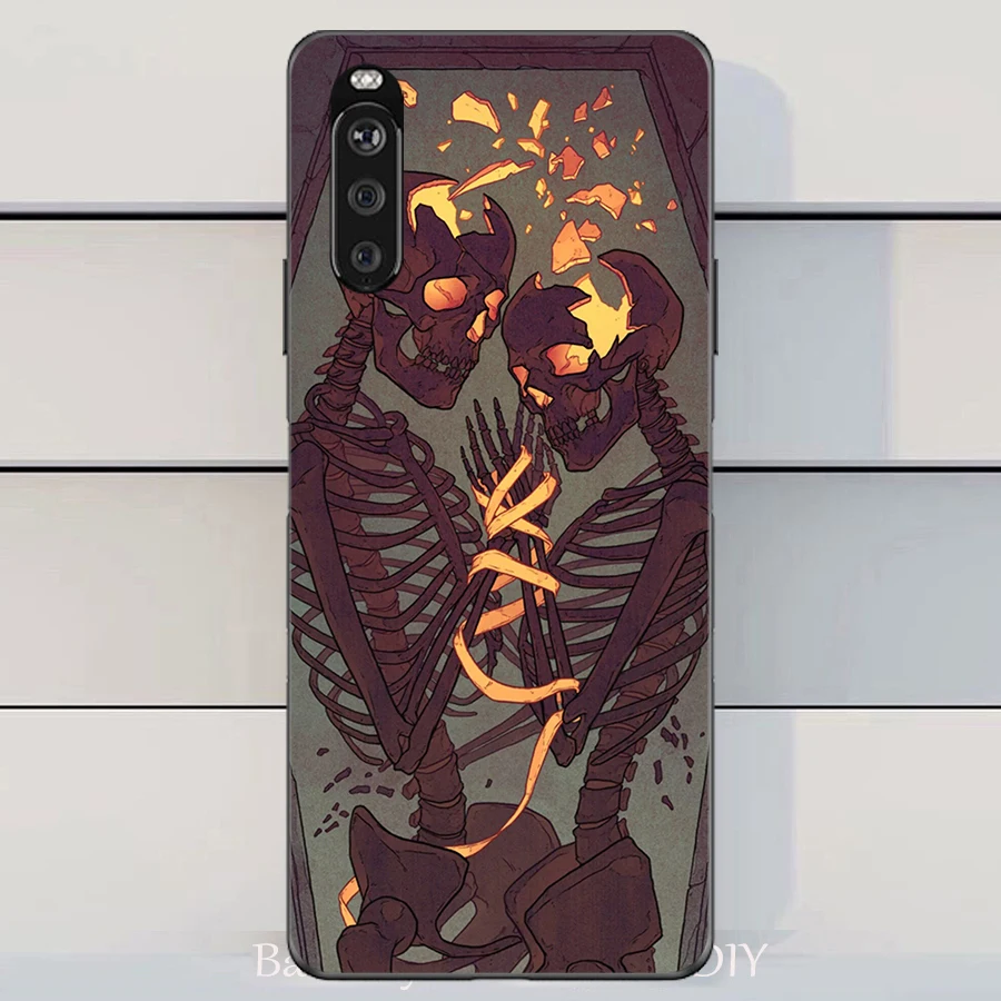 For Sony Xperia 10 II Case Wolf Silicon TPU Fundas for III Cat Animal Shell Bag Housing Phone Cases | Мобильные телефоны и