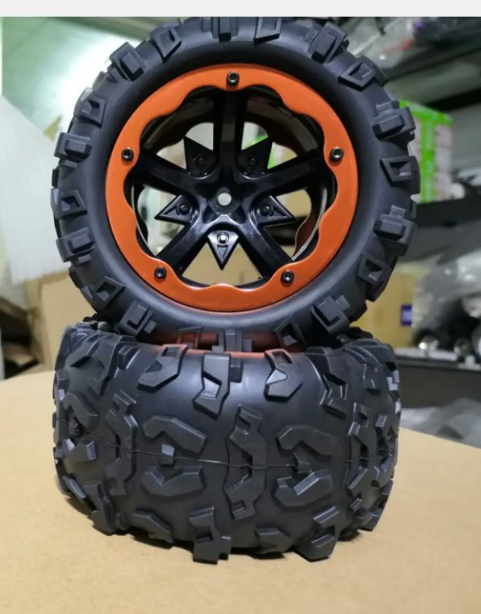 1/10 гоночный грузовик Truggy осевой Тип S ummit Revo GT2 шины и обод для HPI 4 6 Flux 5.9 T8 E-Maxx Hobao HSP