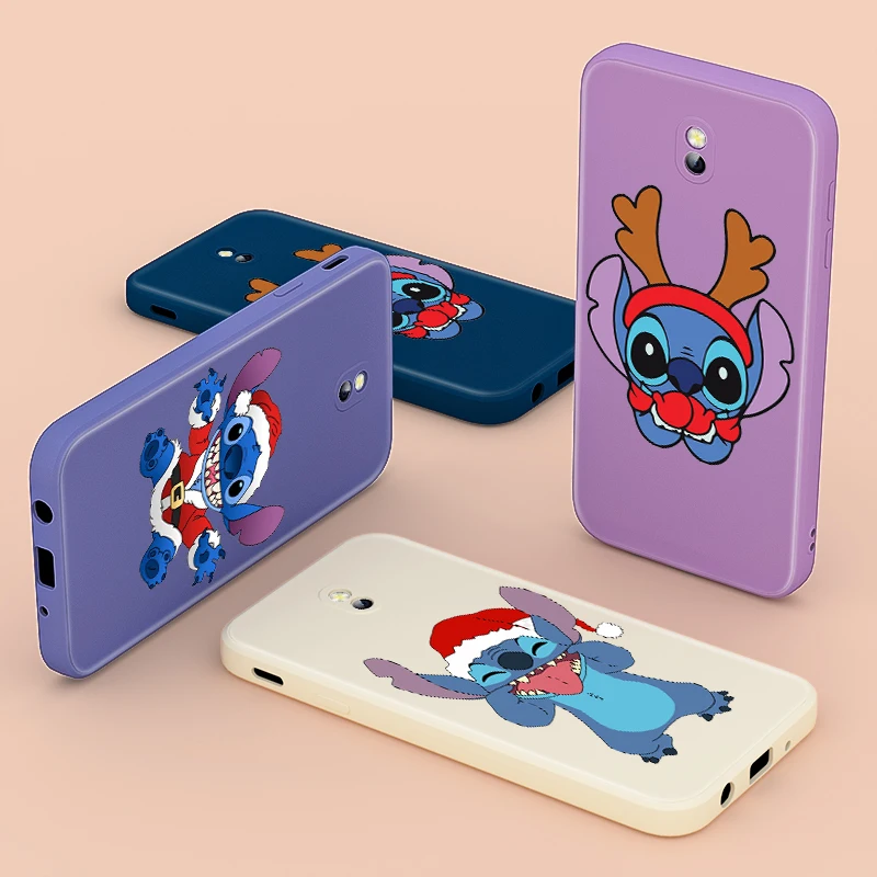 

Stitch Christmas Disney For Samsung Galaxy J7 J6 J5 J4 J3 J2 Pro Plus Prime Ace 2018 2017 Liquid Silicone Soft Phone Case