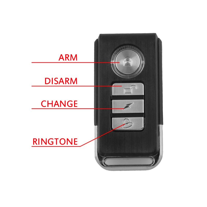 1 шт. 113дб мотоциклетный велосипедный аварийный замок для безопасности