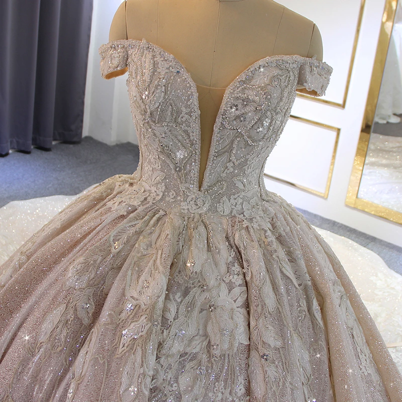 Рисунок 5 - NS3471 Милое Свадебное бальное платье с бусинами