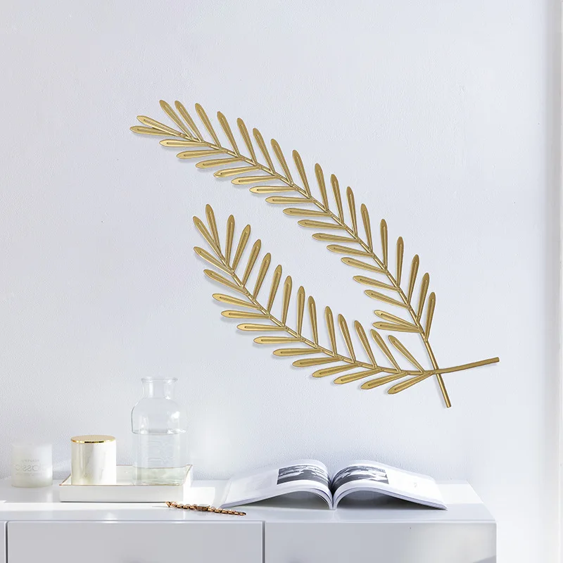 Скандинавская кованая пшеница металлическое настенное украшение для крыльца