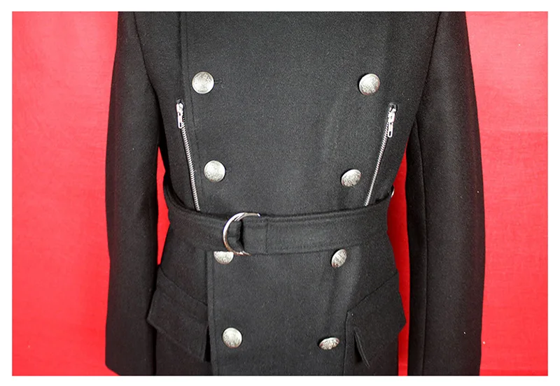 Реальные мужчины Азиатский размер черный ремень событие/красный