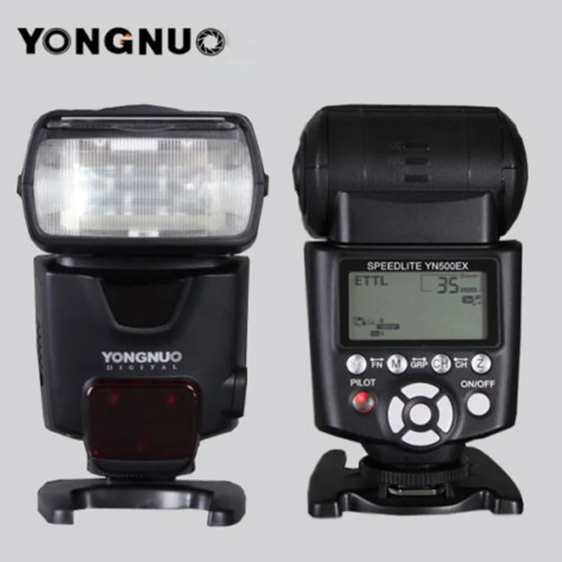 Yongnuo YN 500EX Беспроводная Высокоскоростная синхронизация 1/8000 TTL вспышка для