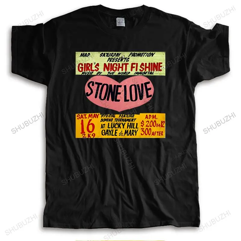 

Homme t shirt summer men high quality t-shirt Vintage Reggae T-Shirt Stone Love Dancehall unisex brand tee-shirt short sleeve