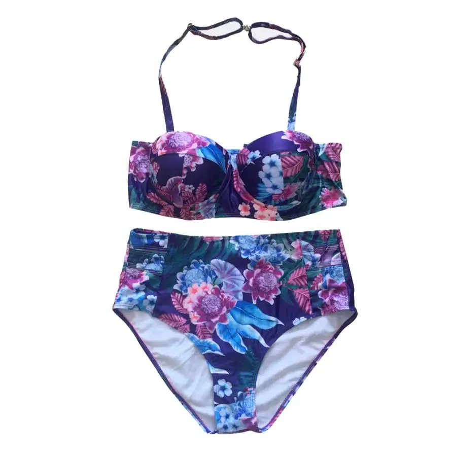 Женский купальный костюм размера плюс 2020 сексуальный женский купальник с