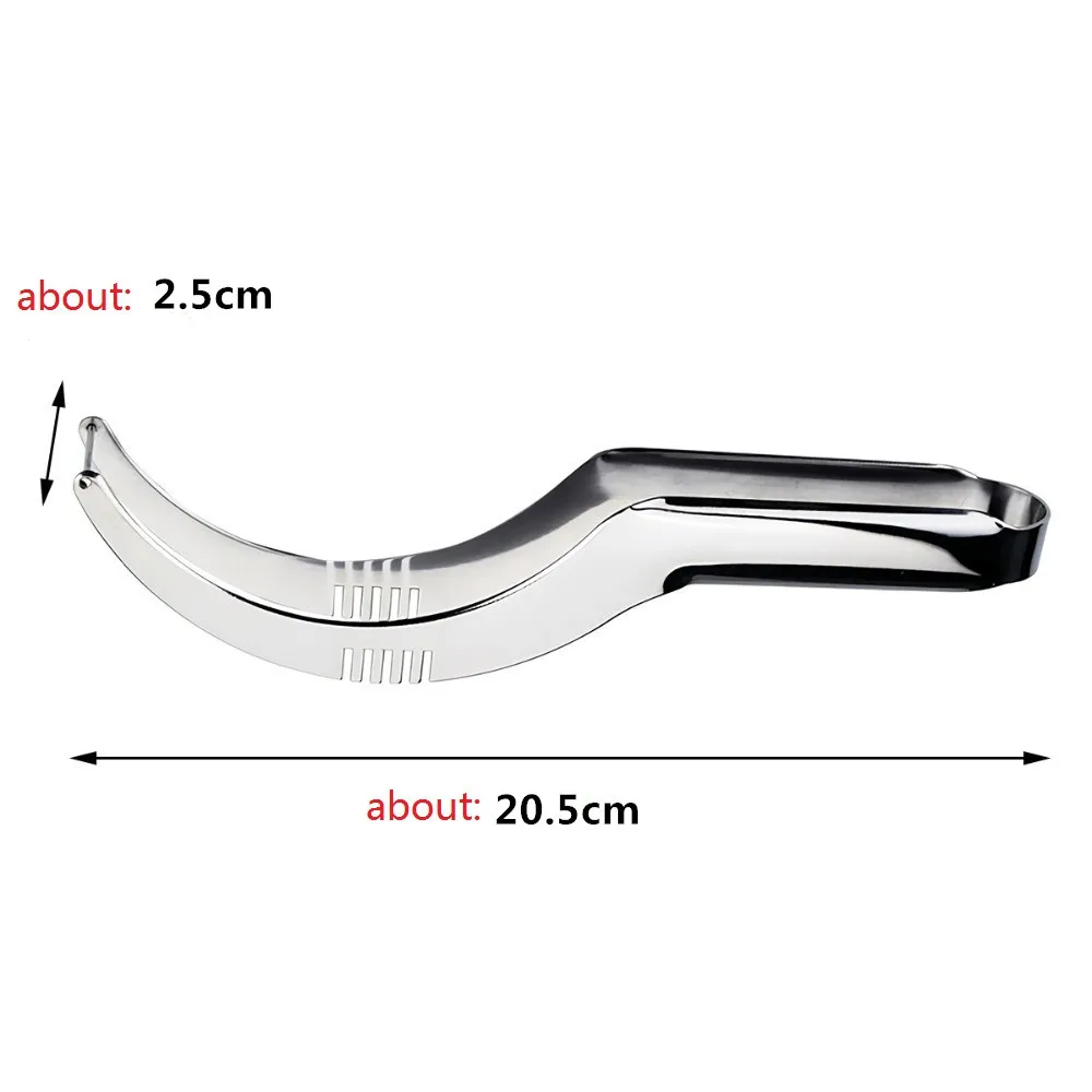 

Fruit Vegetable Tools Kitchen Accessories Gadgets Hami Melon Fruit Knife Stainless Steel Watermelon Slicer Cutter Knife Corer