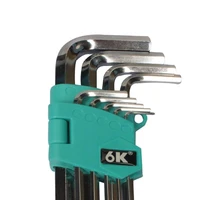 1 5 8mm din911 iso293 hexagon keys nickelzinc black carbon steel hex allen key set wrench cycling repair tool micro hex wrench