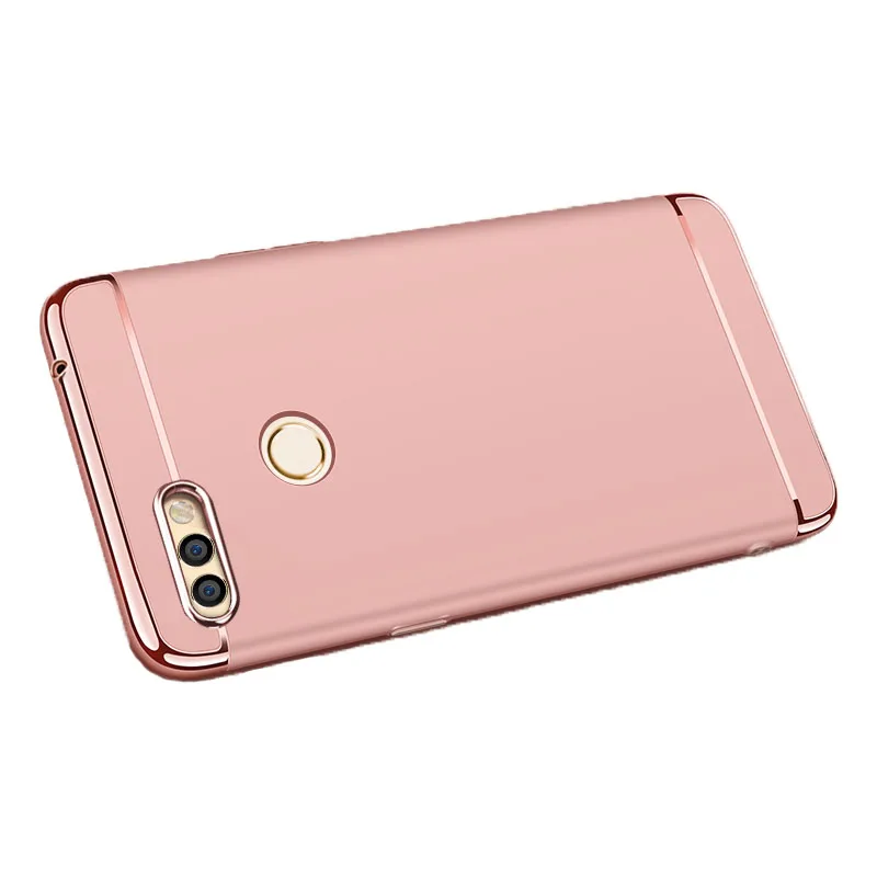 rose SemgCeKen противоударный защитный жесткий чехол для huawei honor 9 lite honor 9 роскошный защитный чехол для мобильного телефона - Цвет: rose