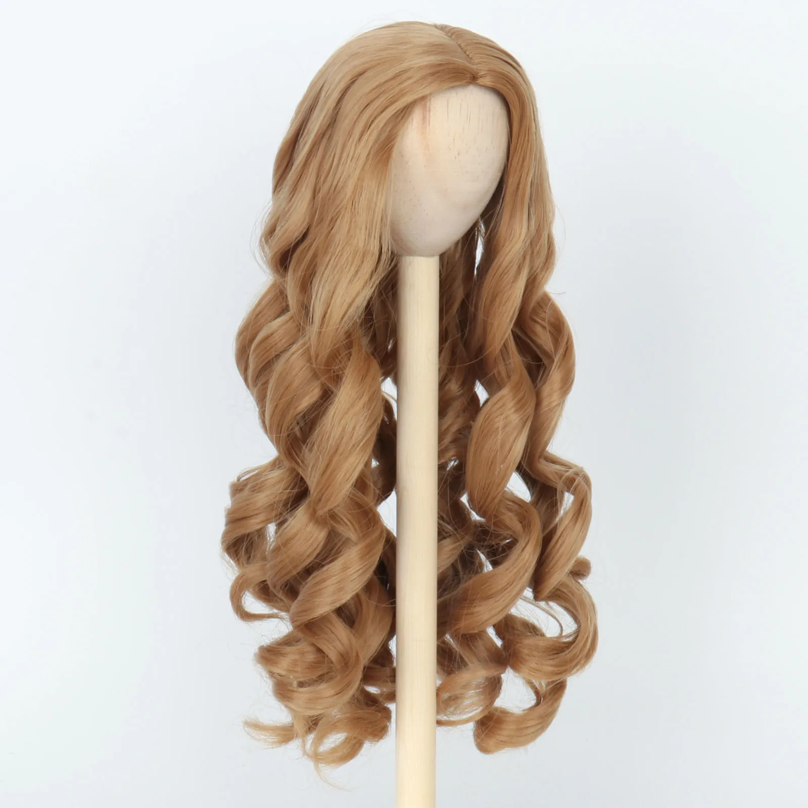 Парик для шарнирной куклы Miss U Hair 1/3 1/4 термостойкие длинные волнистые кудрявые