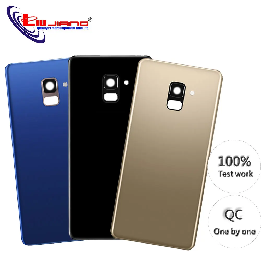 100% оригинал для Samsung Galaxy A8 2018 A530 SM A530F A530DS задняя крышка аккумулятора запасная