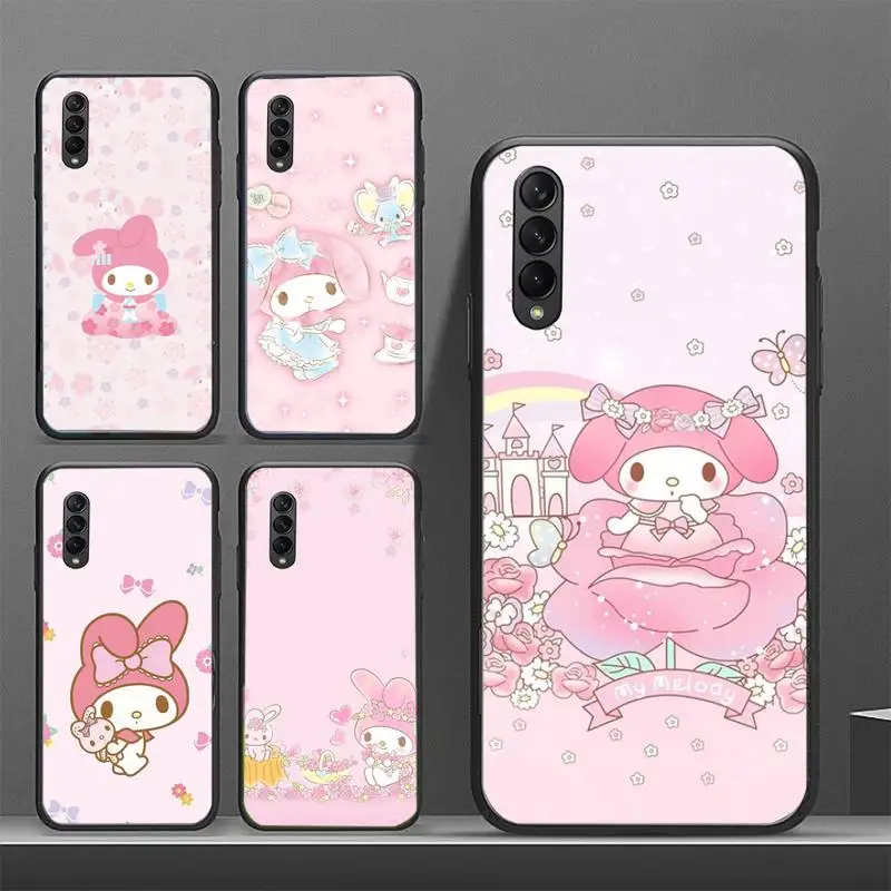 

Cute Cartoon my melodys Phone Case for Samsung S6 S7 S8 S9 S10 edge plus S10 5G S20 S21 S30ultrs 5G Fundas Cover