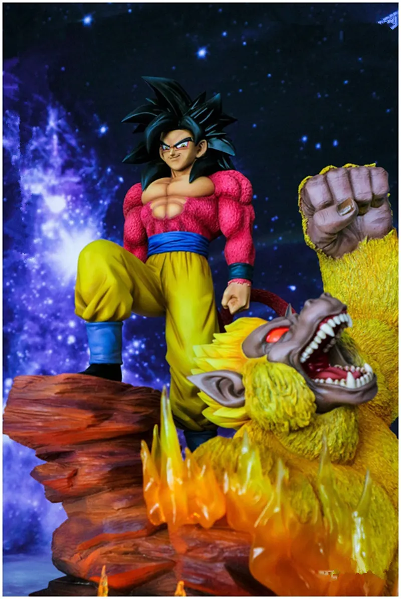 33,5 см большой Banpresto Dragon Ball Z GT Goku Battle Big apes ПВХ фигурка аниме модель фигурки игрушка для детей