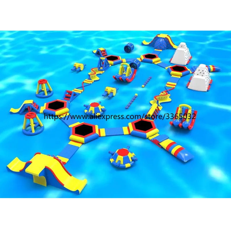 Открытый гигантский надувной аквапарк для детей и взрослых|inflatable water park|water parkgiant