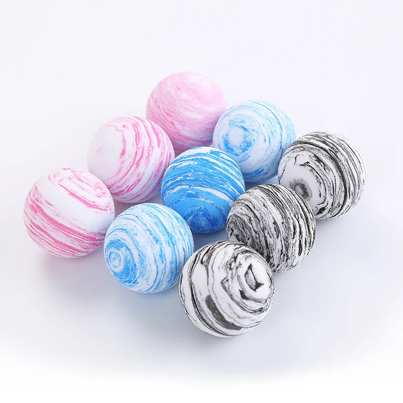 5 Pcs cat toys Colored toy ball 3.5m Play Chew Rattle Scratch EVA Ball Training Pet Supplies 6 options | Дом и сад