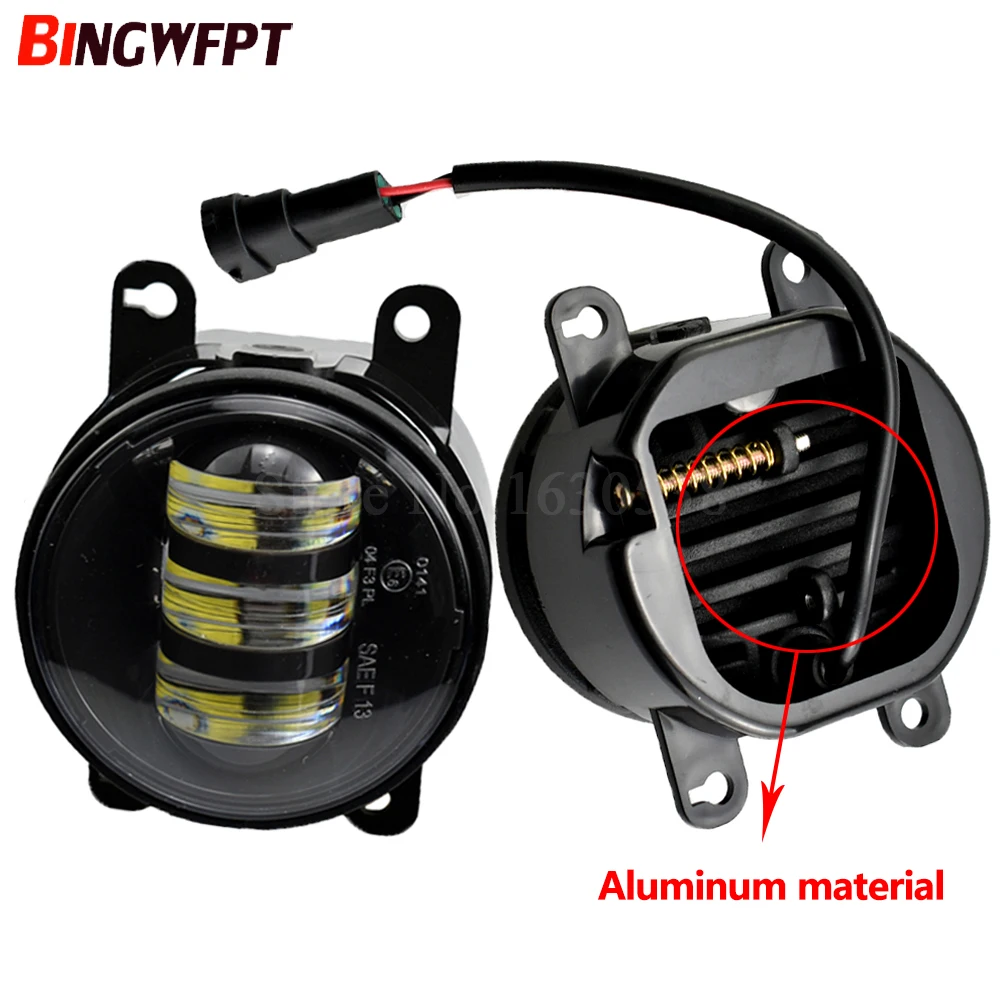 

1 пара светодиодных противотуманных фар переднего бампера для Subaru XV Crosstrek 2013-2015 для Subaru Forester 2013 2014 2015 2016 2017