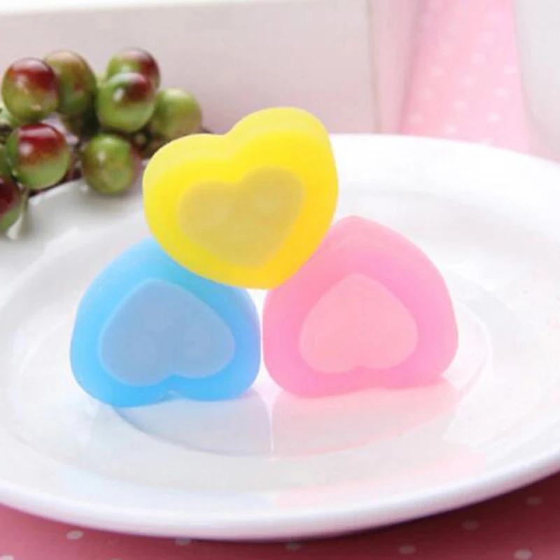Модный ластик в форме сердца для девочек Подарочный креативные студенческие