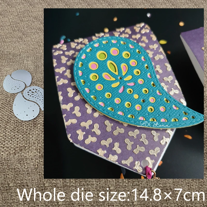 

XLDesign Craft Metal Cutting Dies stencil mold 4pcs overlapping frame scrapbook Album Paper Card Craft Embossing die cuts