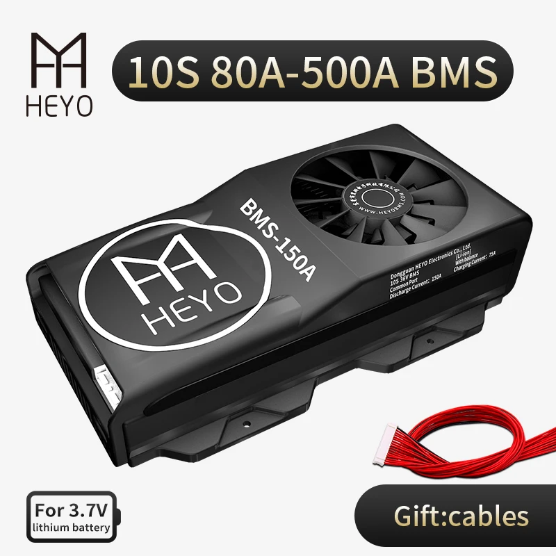 Защитная балансировочная плата HEYO BMS 10S 36 В 80 А 100 120 150 200 250 300 400 500 для литий ионных