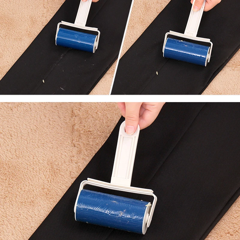 Моющаяся роликовая щетка для удаления ворса липкая сбора шерсти домашних