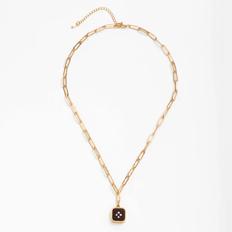 Fever &amp Free колье из золотистого сплава для женщин изысканный темперамент личность