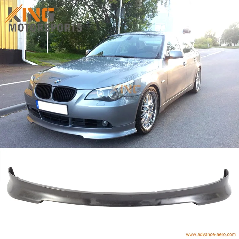 Подходит для 2004 2005 2006 2007 BMW E60 5 серии C стиль передний бампер спойлер PU Global